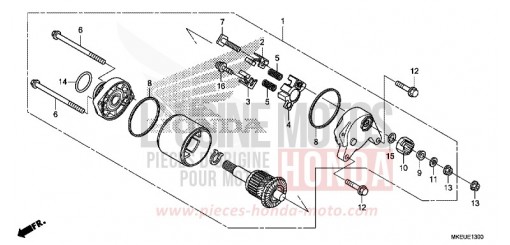MOTEUR DE DEMARRAGE CRF450LK de 2019